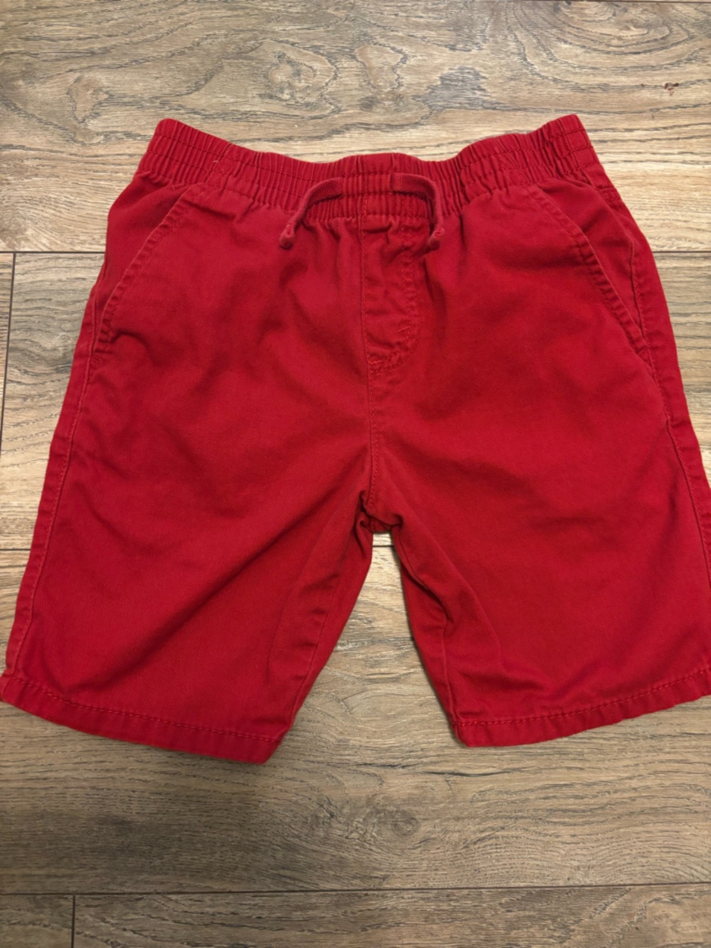 Levi's Boys Red Elastic-Waist Shorts